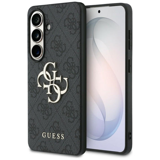 Guess 4G Big Metal Logo dėklas – Samsung Galaxy S26 (juodas)