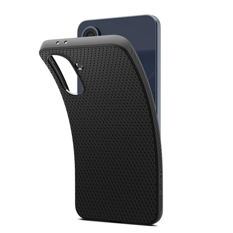 Spigen Liquid Air – dėklas, skirtas Samsung Galaxy A36 5G (matinis juodas)