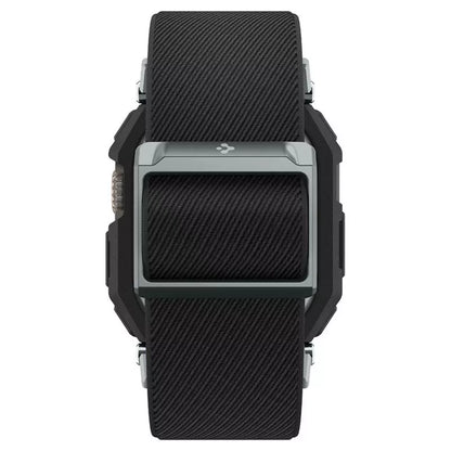 Spigen Lite Fit "Pro" – dėklas su dirželiu, skirtas "Apple Watch Ultra 1/2 49 mm" (matinė juoda)