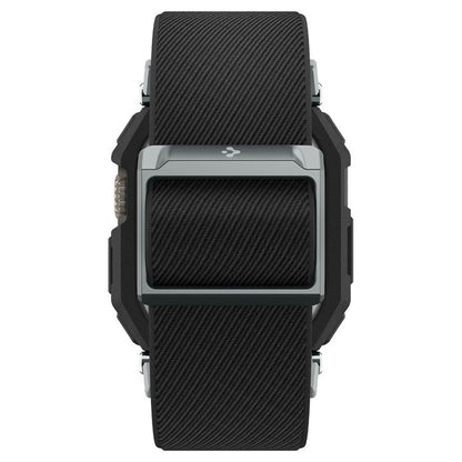 Spigen Lite Fit "Pro" – dėklas su dirželiu, skirtas "Apple Watch Ultra 1/2 49 mm" (matinė juoda)