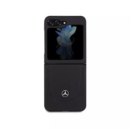 Mercedes Leather Urban Line - Samsung Z Flip 5 dėklas (juodas)