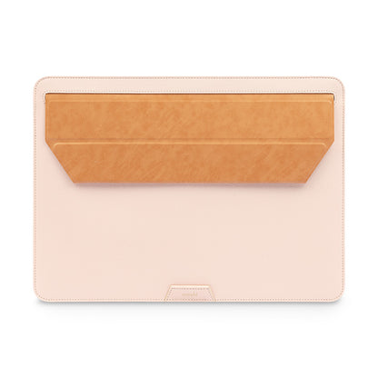 Moshi Muse 14" 3-in-1 Slim Sleeve nešiojamojo kompiuterio dėklas (Luna Pink)