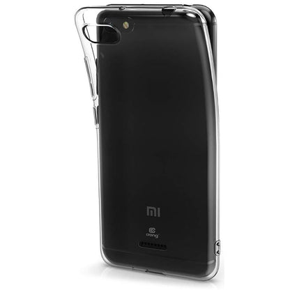 Crong Krištolinis Plonas Apsauginis Dėklas, skirtas Xiaomi Redmi 6A (skaidrus)
