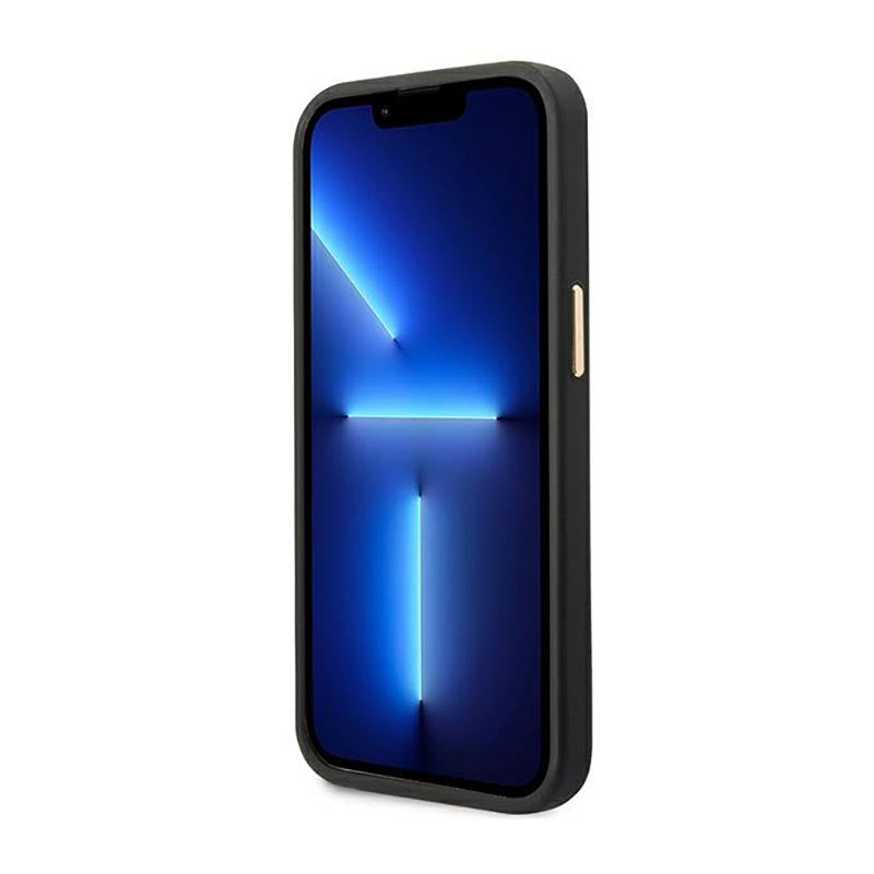 Guess Croco kolekcija – dėklas, skirtas iPhone 14 Plus (juodas)