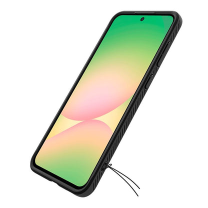 Spigen Rugged Armor – dėklas Samsung Galaxy A56 5G (matinė juoda)
