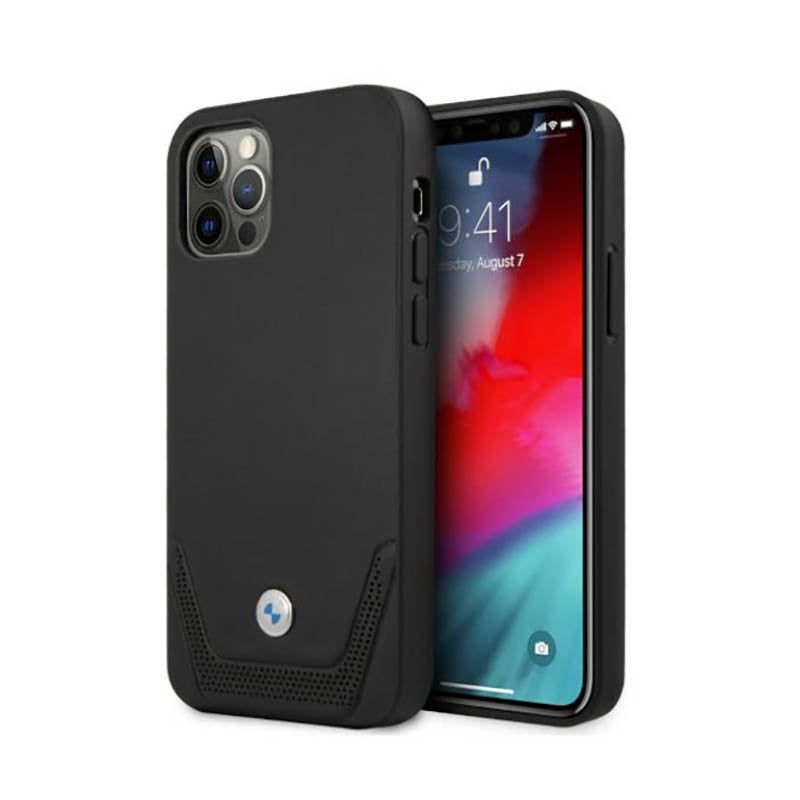 BMW Perforuota Oda – Dėklas iPhone 12 / iPhone 12 Pro (Juodas)