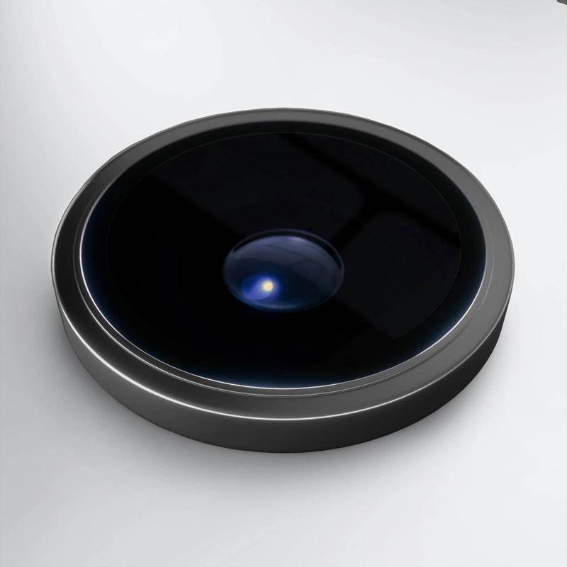 3mk HARDY Apsauga Objektyvui Pro - Kameros Objektyvo Stiklas, skirtas iPhone 17 (Juodas)