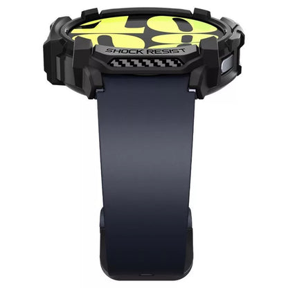 Spigen Rugged Armor - dėklas, skirtas Samsung Galaxy Watch 7 44 mm (matinė juoda)