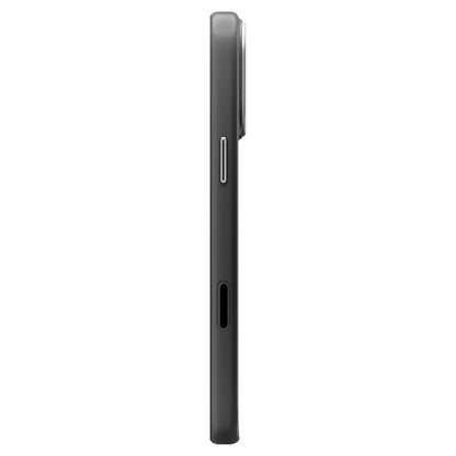 Spigen Enzo Aramid T Mag MagSafe - Dėklas iPhone 17 Pro (Juoda/Sidabrinė)