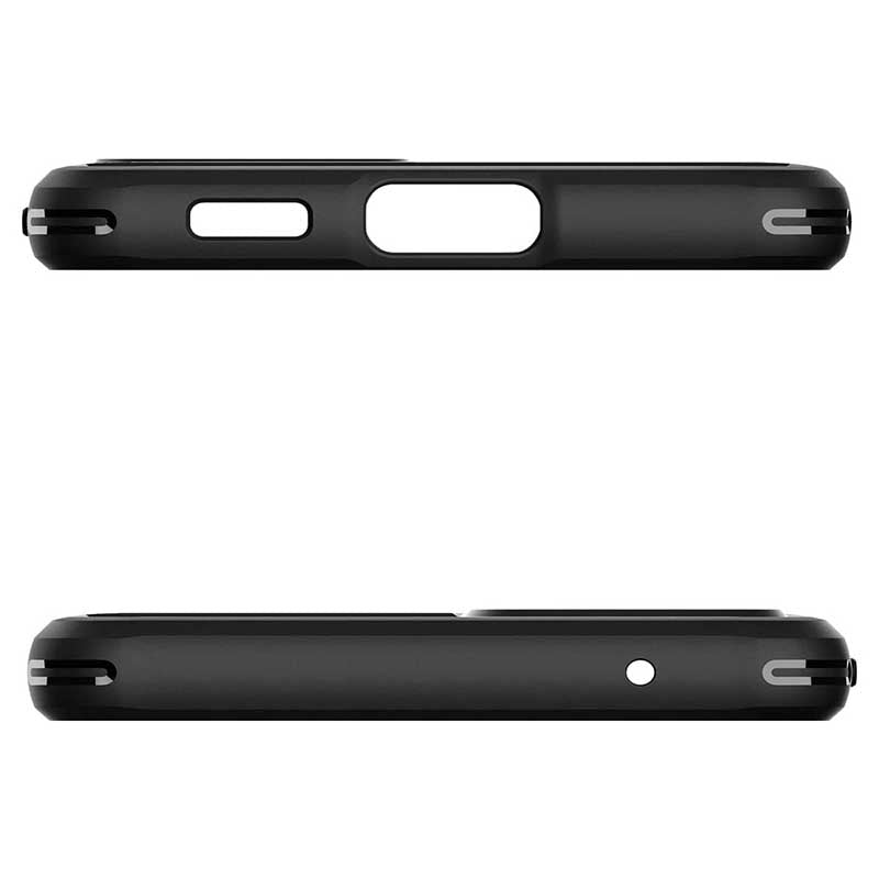 Spigen Rugged Armor - dėklas, skirtas Samsung Galaxy A53 5G (Juoda)