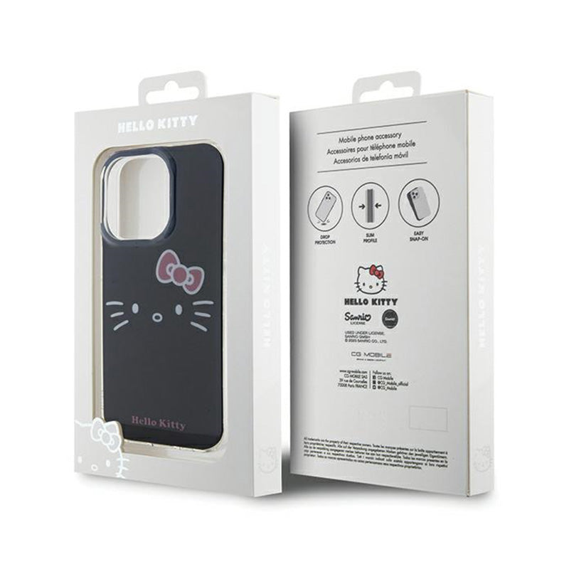 Hello Kitty IML Kitty Face – iPhone 13 Pro dėklas (juodas)