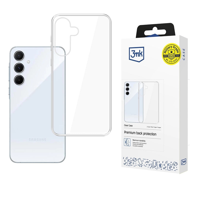 3mk Clear Case - dėklas, skirtas Samsung Galaxy A57 (skaidrus)