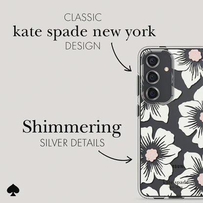 Kate Spade New York Apsauginis dėklas - Samsung Galaxy S24 (Hollyhock Cream)