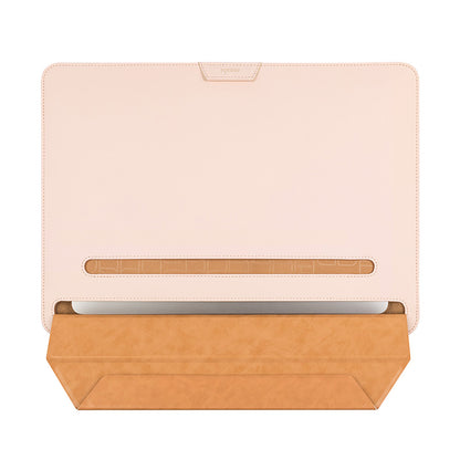 Moshi Muse 14" 3-in-1 Slim Sleeve nešiojamojo kompiuterio dėklas (Luna Pink)