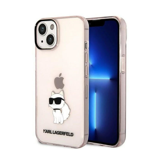 Karl Lagerfeld IML NFT Choupette - dėklas skirtas iPhone 14 Plus (rožinis)