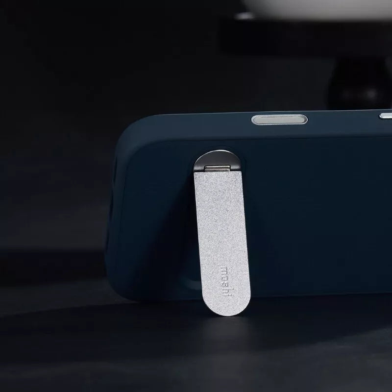 Moshi Kameleon MagSafe dėklas iPhone 17 Pro Max su stovėjimo funkcija (Midnight Gray)