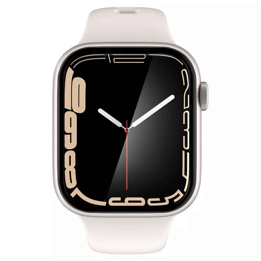 Spigen Proflex EZ FIT 2-Pack – ekrano apsauga, skirta „Apple Watch 8 / 7 41 mm“ (2 vnt.)