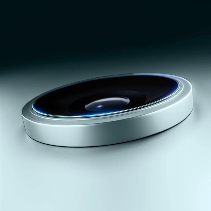 3mk HARDY Pro apsauga objektyvui - Objektyvo apsauginis stiklas, skirtas iPhone 17 (Šviesiai žalia)