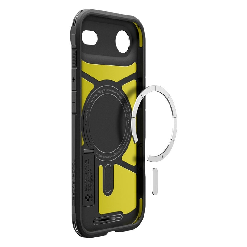 Spigen Tough Armor T Mag MagSafe dėklas iPhone Air (juodas)