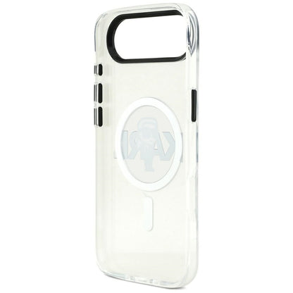 Karl Lagerfeld IML Karl Sketch Logotipas MagSafe - Dėklas iPhone Air (skaidrus)