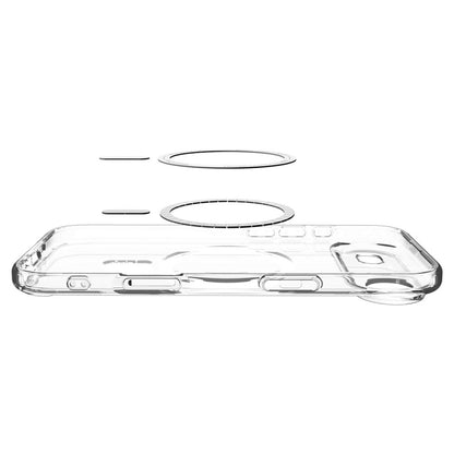Spigen Ultra Hybrid MagSafe dėklas iPhone Air (Skaidrus/Auksinis)