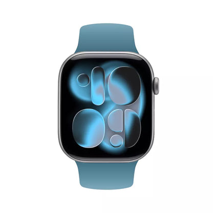 Crong Liquid - dirželis, skirtas Apple Watch 38/40/41/42 mm (jūros mėlyna)