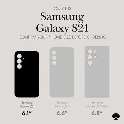 Kate Spade New York Apsauginis dėklas - Samsung Galaxy S24 (Hollyhock Cream)