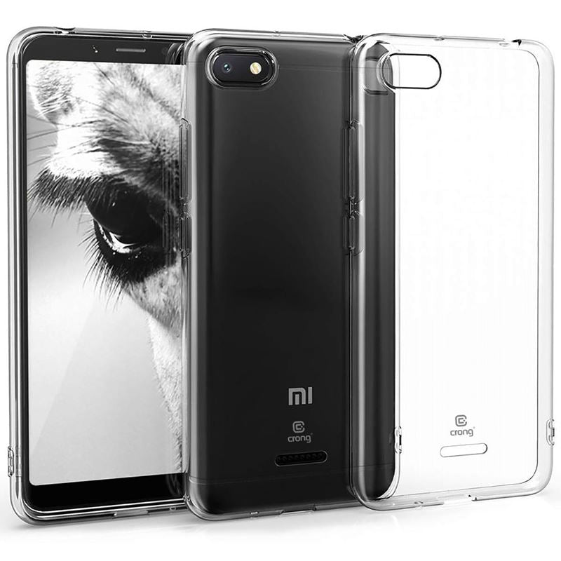 Crong Krištolinis Plonas Apsauginis Dėklas, skirtas Xiaomi Redmi 6A (skaidrus)