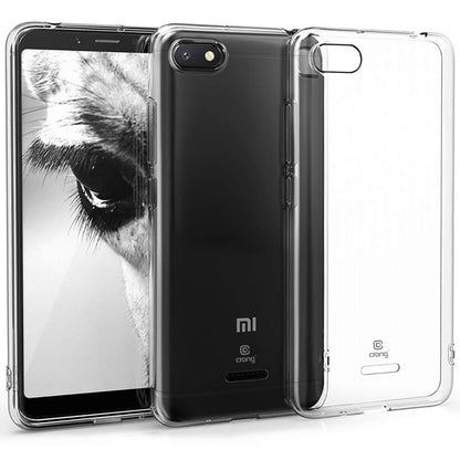Crong Krištolinis Plonas Apsauginis Dėklas, skirtas Xiaomi Redmi 6A (skaidrus)