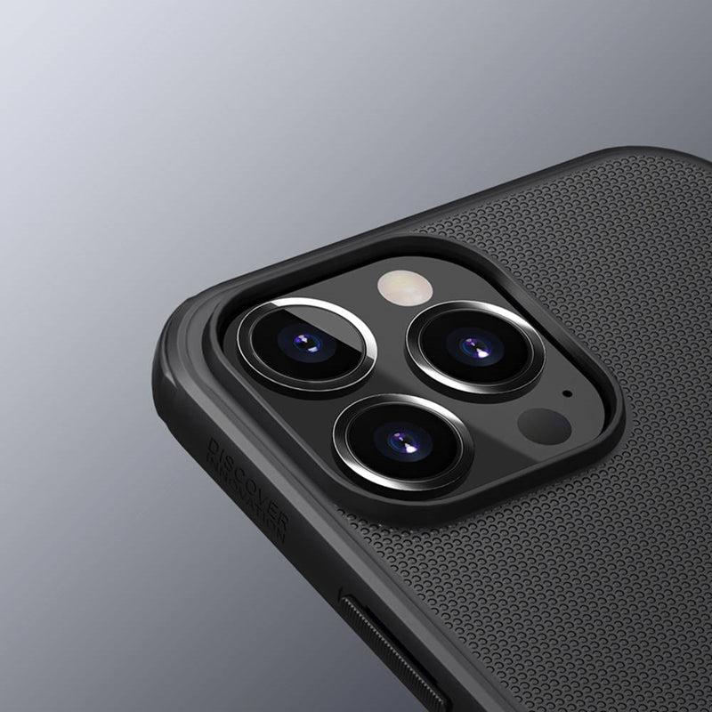 Nillkin Super Frosted Shield Pro - dėklas, skirtas Apple iPhone 13 Pro Max (mėlynas)