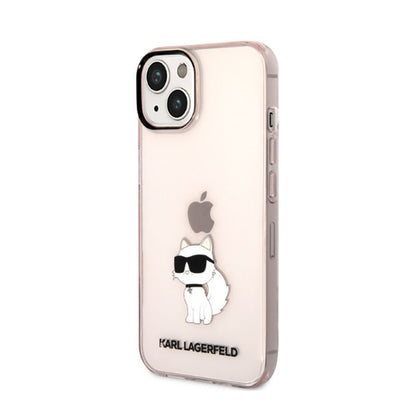 Karl Lagerfeld IML NFT Choupette - dėklas skirtas iPhone 14 Plus (rožinis)