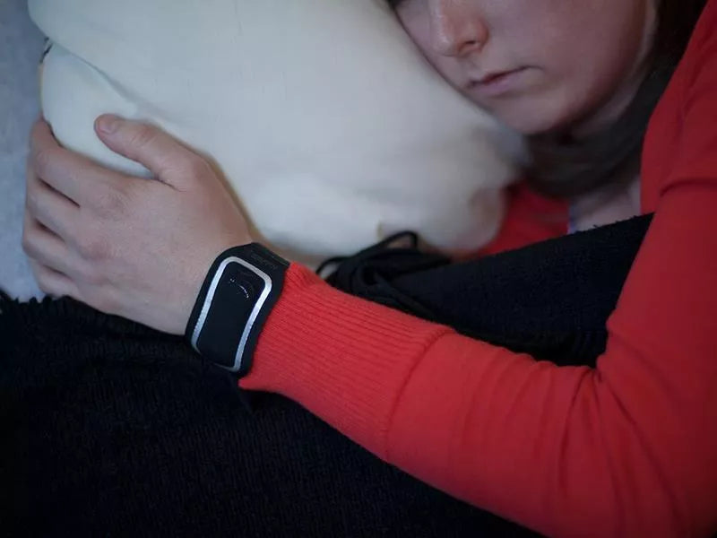 Griffin Sleep Sport Band, skirta „Fitbit“, „Misfit“ ir „Sony SmartBand“ (juoda)
