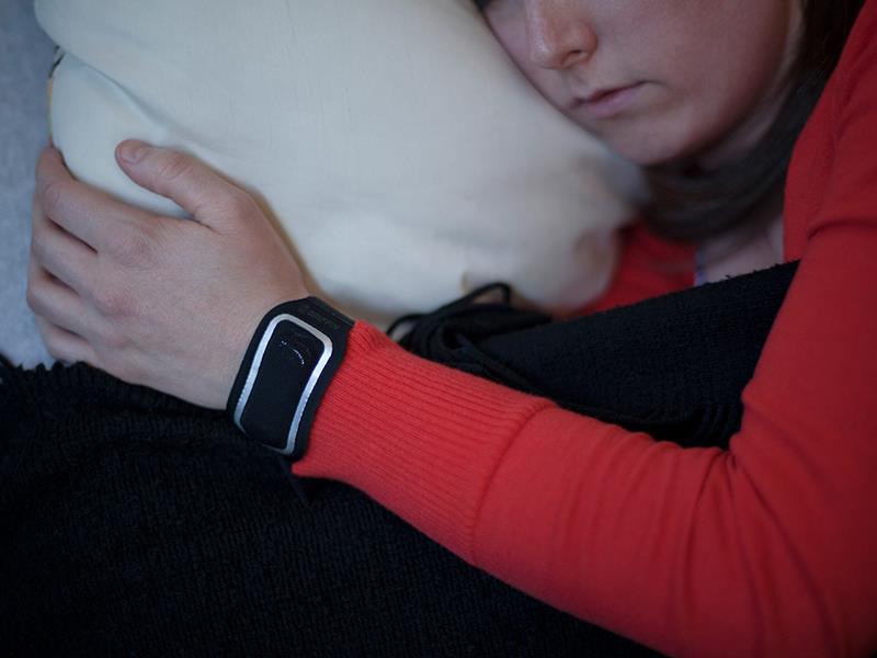Griffin Sleep Sport Band, skirta „Fitbit“, „Misfit“ ir „Sony SmartBand“ (juoda)