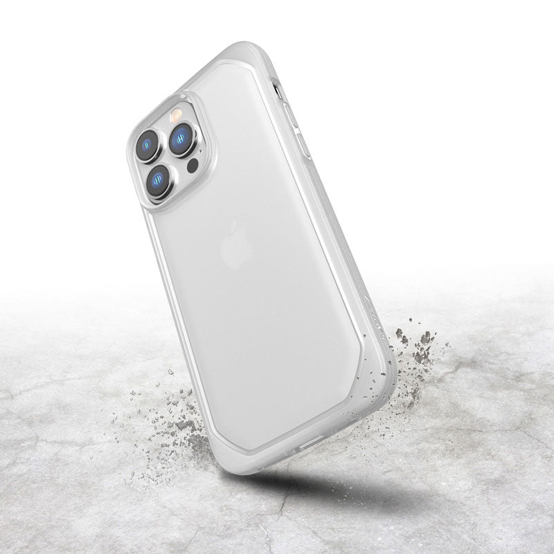 X-Doria Raptic Slim – Biologiškai skaidomas dėklas, skirtas „iPhone 14 Pro Max“ (skaidrus)