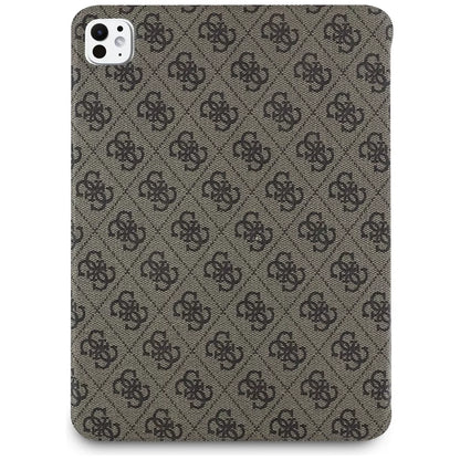 Guess Magnetic 4G Big Logo – dėklas iPad Pro 11" M4 (2024) (rudas)