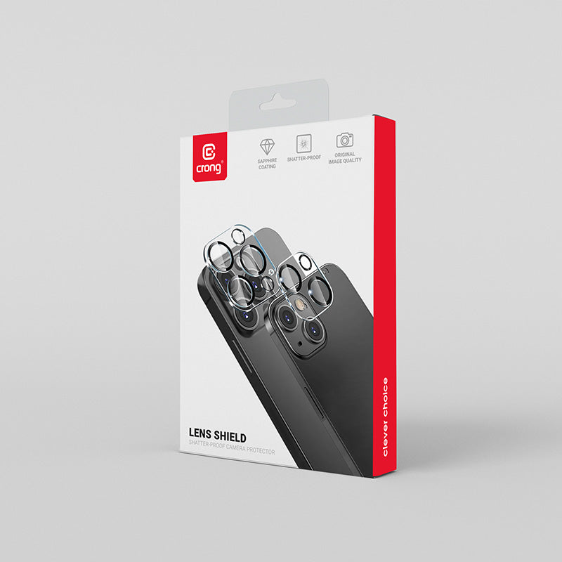 Crong Lens Shield apsauginis stiklas skirtas iPhone 12 Pro