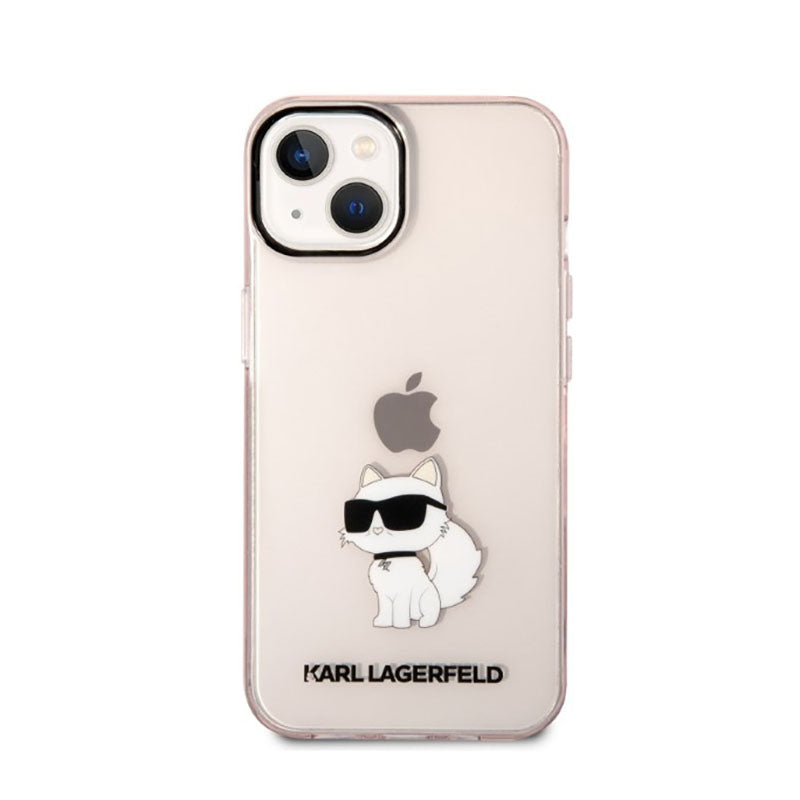 Karl Lagerfeld IML NFT Choupette - dėklas skirtas iPhone 14 Plus (rožinis)