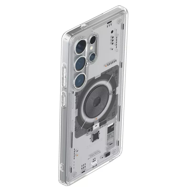 Spigen Ultra Hybrid Mag MagSafe – dėklas, skirtas „Samsung Galaxy S25 Ultra“ (Neo One)