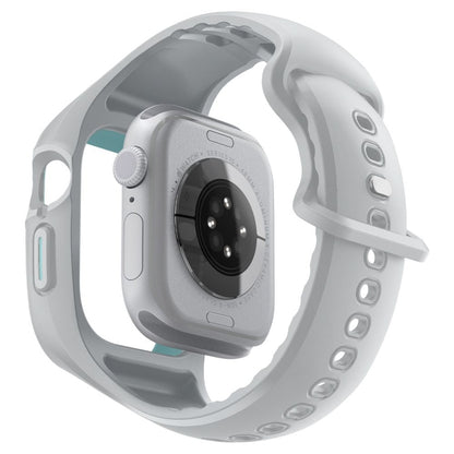 Spigen Liquid Air Pro – apyrankė su dėklu, skirta Apple Watch 10 46 mm (pilka)