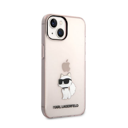 Karl Lagerfeld IML NFT Choupette - dėklas skirtas iPhone 14 Plus (rožinis)