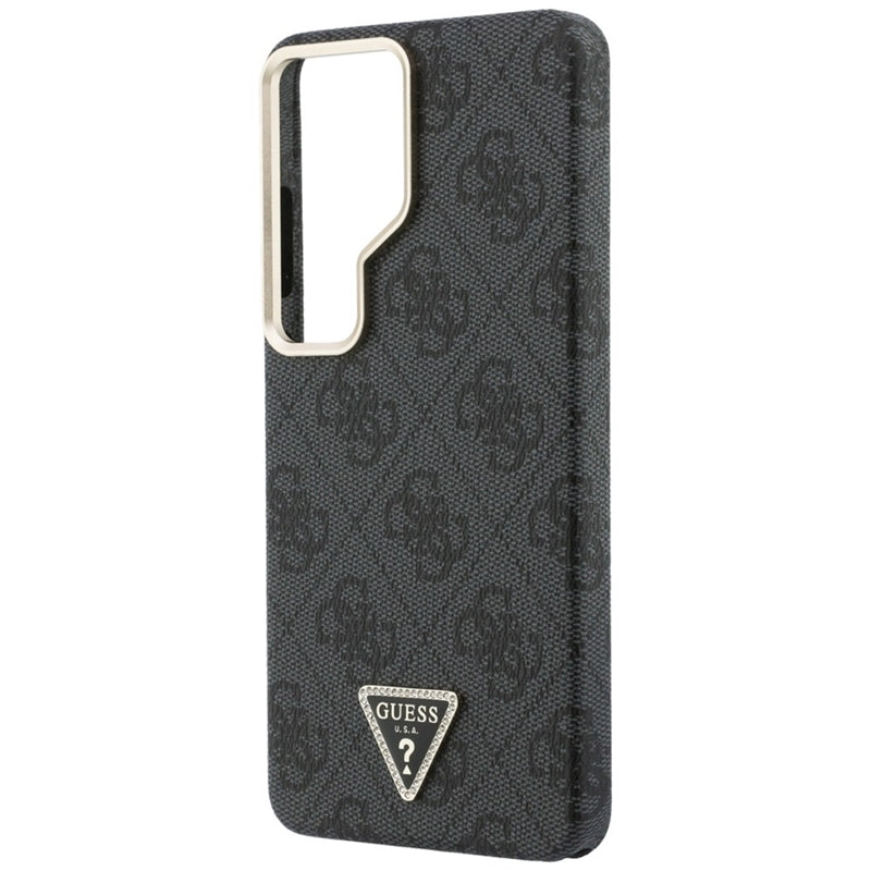 Guess 4G Triangle Logo MagSafe dėklas - Samsung Galaxy S26 Ultra (Juodas)
