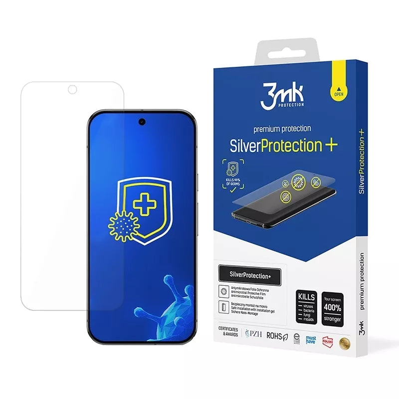 3mk SilverProtection+ – apsauginė plėvelė, skirta Google Pixel 9 Pro XL