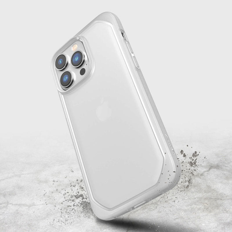 X-Doria Raptic Slim – Biologiškai skaidomas dėklas, skirtas „iPhone 14 Pro Max“ (skaidrus)