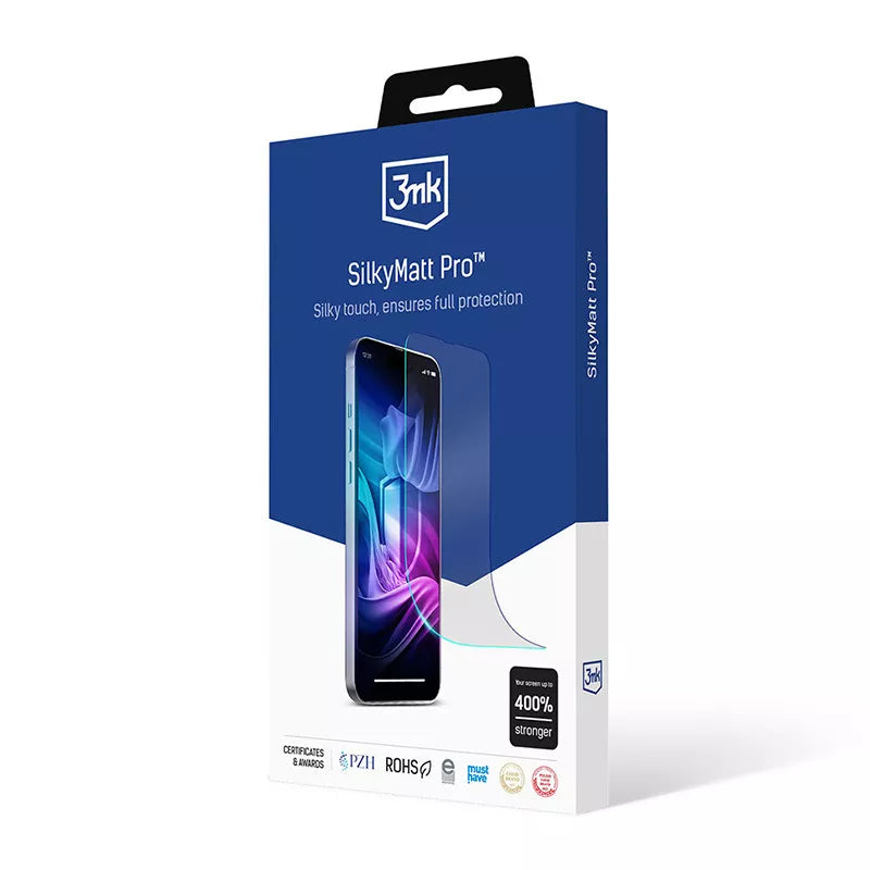 3mk Silky Matt Pro – matinė apsauginė plėvelė, skirta „iPhone 14 Pro“
