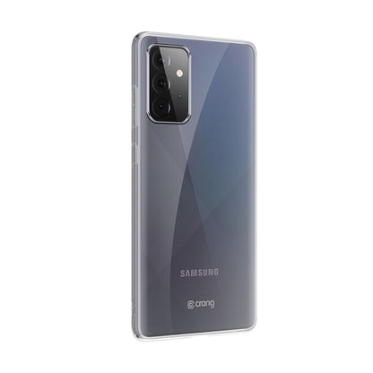 Crong Crystal Slim Cover - Dėklas, skirtas Samsung Galaxy A72 (skaidrus)