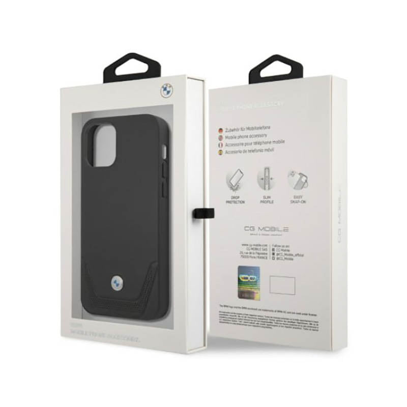 BMW Perforuota Oda – Dėklas iPhone 12 / iPhone 12 Pro (Juodas)