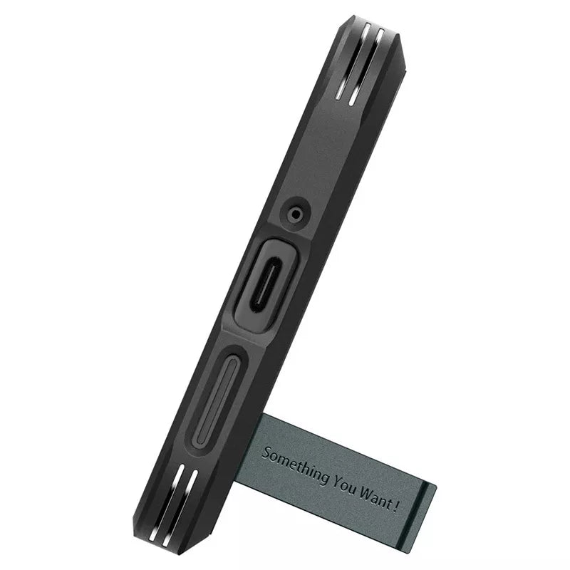 Spigen Tough Armor – dėklas, skirtas „Google Pixel 9 Pro XL“ (Abiso žalia)