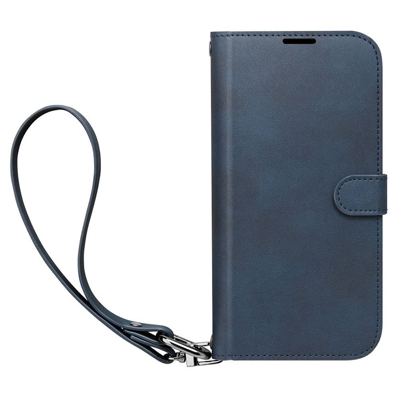 Spigen Wallet S Pro – dėklas, skirtas iPhone 15 Pro (tamsiai mėlynas)