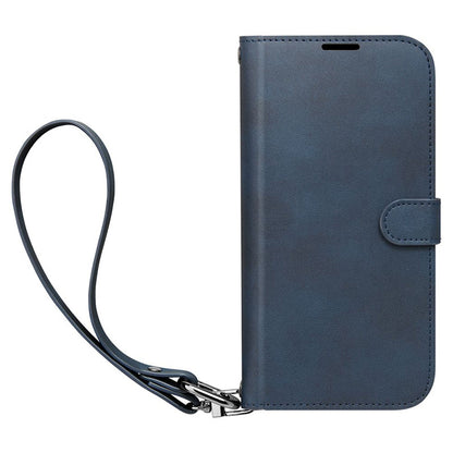 Spigen Wallet S Pro – dėklas, skirtas iPhone 15 Pro (tamsiai mėlynas)