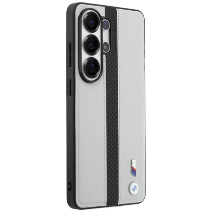 BMW M perforuota juostelės logotipo „MagSafe“ dėklas „Samsung Galaxy S26 Ultra“ (pilkos spalvos)